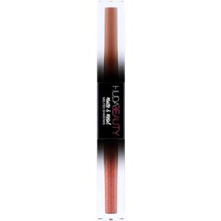 Huda Beauty Matte & Metal Melted Flydende øjenskygge Skygge Cinnamon Toast-Hella Honey 2x2 ml - 2x2 ml