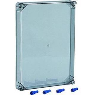 Fibox Dæksel/låg solid p, 600x600x80mm trans.