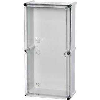 Fibox Dæksel/låg solid p, 485x300x80mm trans.