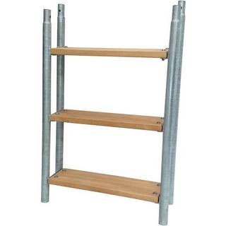 Forlængelsesdel, varmgalvaniseret stål, 3 trin, 76 cm