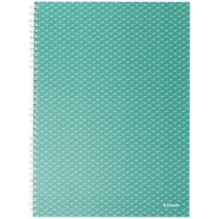 Notesbog Colour'Breeze A4 linjeret grøn, Esselte 628482, 4stk