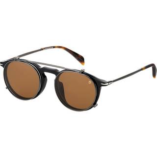 David Beckham DB 1003/G/CS with Clip-On 807/70 49 Briller Mænd Black - Black - 49mm