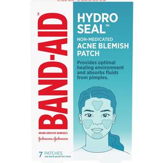 Band-hj?lpem?rke Hydro Seal Acne Patches til ansigt Ikke-medicinsk acne-pletter absorberer v?sker og giver et beskyttende helbredelsesmilj? for b