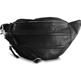 Style Feliz i sort. Super fed oversized bumbag / bæltetaske (unisex)