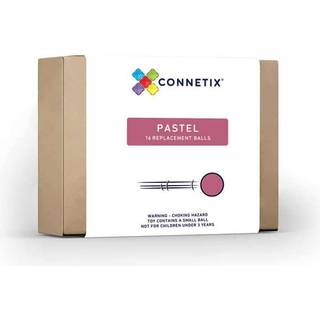 Connetix - Kuglebane-kugler - Pastel - 16 stk