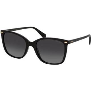 Polaroid PLD 4108/S Polarized 807/WJ 55 Solbriller Kvinder Black - Black - 55mm