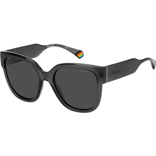Polaroid PLD 6167/S KB7/M9 55 Solbriller Kvinder Grå - Transparent Grey - 55mm