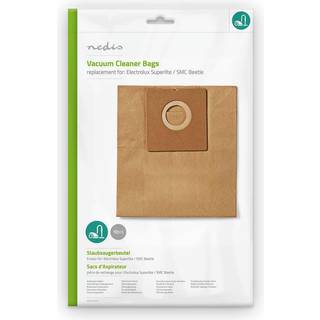 Nedis Støvsugerpose | 10 stk. | Papir | Mest solgt for: Electrolux | Brun