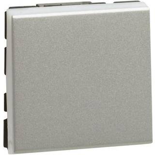Legrand Mosaic afbryder kors. 10a 2m alu