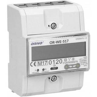 ELTECO Multitariff MODBUS kWh-måler ned RS-485, 80A OR-WE-517