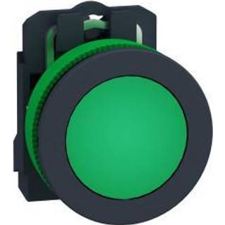 Schneider Lampe flush komplet grøn led 24v