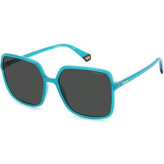 Polaroid PLD 6128/S Polarized MVU/M9 59 Solbriller Kvinder Blue - Blue - 59mm