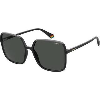 Polaroid PLD 6128/S 08A/M9 59 Solbriller Kvinder Black - Black Grey - 59mm