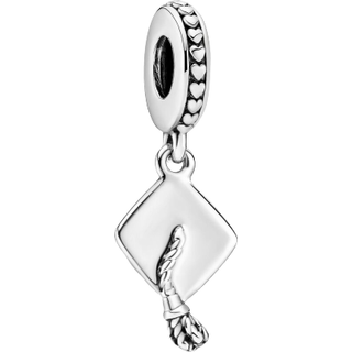 Pandora Graduation Pendant Charm - Silver