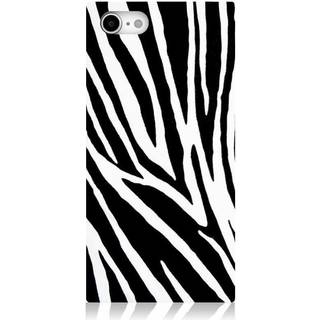 iDecoz Square Case - Animal Print (iPhone SE3 /SE2/8/7) - Zebra