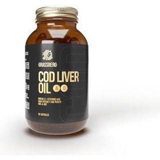 GRASSBERG COD LIVER OIL + A + D 60 stk