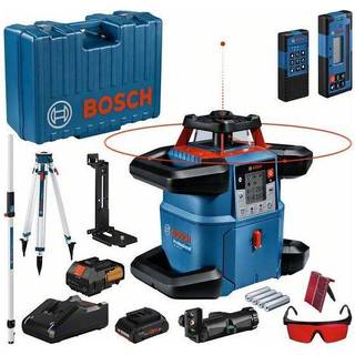 BOSCH GRL 600 CHV Rotationslaser horisontal/vertikal (600 m) +Lasermodtager LR 60 + Stativ BT 170 + Stadie GR 240