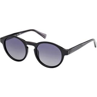 Guess GU00049 Polarized 01D 50 Solbriller Mænd Black - Shiny Black - 50mm