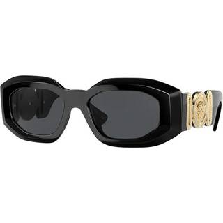 Versace Mand VE4425U GB1/87 Solbriller Nylon Sort Grå Geometrisk Normal