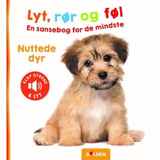 Bog - Lyt, rør og føl: Nuttede dyr - Fra 1 år