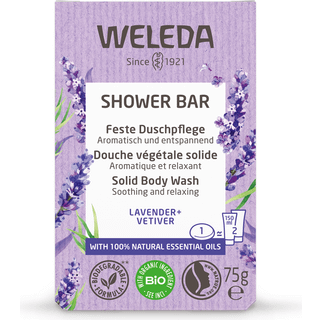 Weleda Shower Bar Lavender Sæbebar med lavendel 75 g - 75 g