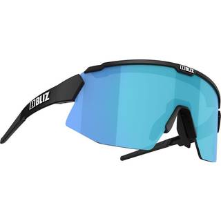 Bliz Breeze Small Matt Black/Brown with Blue Multi, Brown w Blue Multi + Spare lens Orange, OneSize