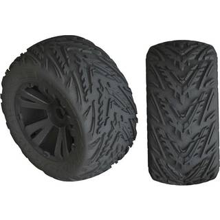 Arrma - AR550049 / ARAC9467 - DBOOTS MINOKAWA LP 4S Dæk limet på 3.8" fælge med 17mm hex - 2 stk