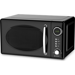 Champion Mikrobølgeovn Retro 20 liter, 700W, sort