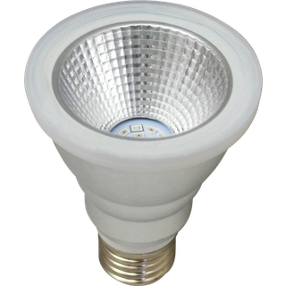Vækstpære Grow LED 6W, Ø 6,4 cm - Sølvfarvet