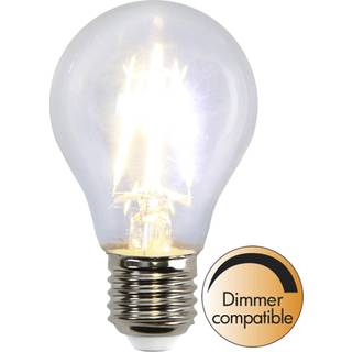 Star Trading - LED LAMP E27 A60 CLEAR - 4.0W - 2700K - Dæmpbar