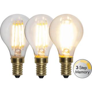Star Trading - LED LAMP E14 P45 SOFT GLOW 3 -STEP Hukommelse - 4.0W - 2100K - 3 -trin -DIM (hukommelse)