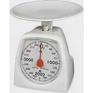 retro køkkenvægt EDM 07621 Hvid 4 Kg