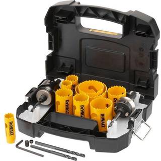 Hulsave sæt DeWalt DT90361-QZ; 20-64 mm; 13 stk.