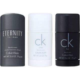 3-pack Calvin Klein Deostick (Eternity + CK One + CK Be 75ml)