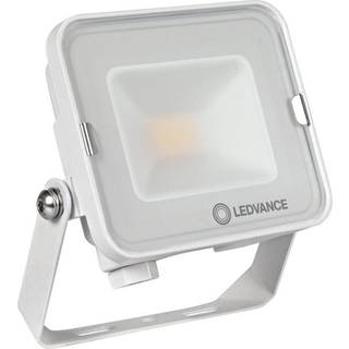 Ledvance LED projektør Kompakt Hvid 10W 900lm 100D - 830 varm hvid | IP65 - symmetrisk