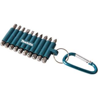 Makita Bitsæt 50 mm, med karabinhage, 10 dele.