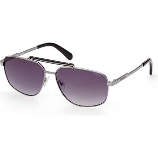 Guess GU00054 06B 61 Solbriller Mænd Grå - Nickel Grey - 61mm