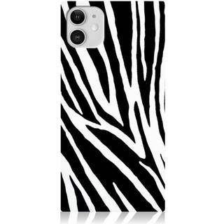 iDecoz Square Case - Animal Print (iPhone 11) - Zebra
