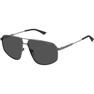 Polaroid PLD 4118/S/X KJ1/M9 59 Solbriller Mænd Grå - Ruthenium Grey - 59mm