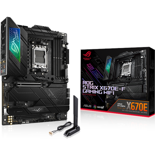 ASUS ROG STRIX X670E-F GAMING WIFI Bundkort - AMD X670E - AMD AM5 socket - DDR5 RAM - ATX