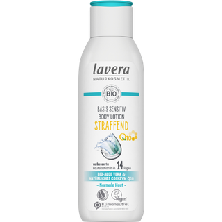 Lavera Basis Sensitiv Kropspleje Økologisk aloe vera & naturligt coenzym Q10Opstrammende kropslotion 250 ml (304,00 kr / 1 l) - 250 ml