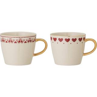 Bloomingville Jolly krus 2-pak Red