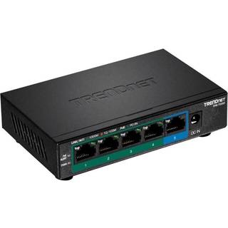 Trendnet TPE-TG52 network switch Unmanaged Gigabit Ethernet (10/100/1000) Power over Ethernet (PoE) Black
