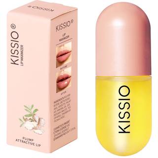 Kissio Lip Plumper Natural Lip Plumper til dag Brug Lip Plumping Gloss Make Lips Fuller og Fugtgivende 5,5 ml