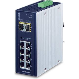 PLANET IGS-10020MT netværksswitch Administreret L2+ Gigabit Ethernet (10/100/1000) Sort