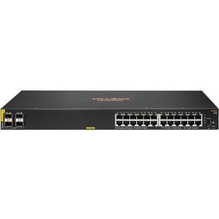 HPE Aruba 6100 Managed 24G 4SFP+ PoE+ 370W Switch