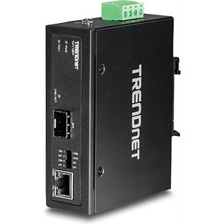 TRENDnet TI-F11SFP - media converter - 10Mb LAN 100Mb LAN GigE