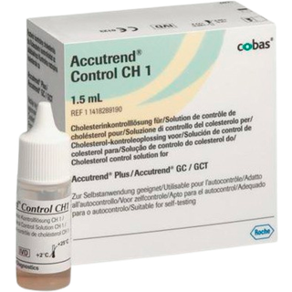 Accutrend kolesterol kontrolvæske - 1,5 ml.