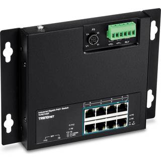 TRENDnet TI-PG102F - Industrial - switch - 10 ports