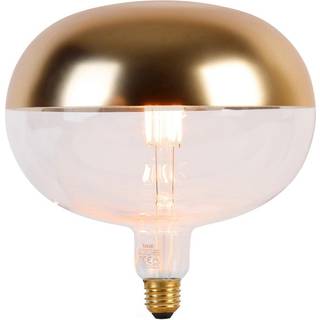 E27 dæmpbart LED lampehoved spejl guld 6W 360 lm 1800K
